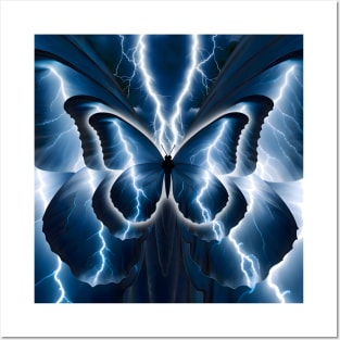 Lightning Butterfly Posters and Art